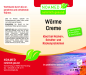 Preview: Wärme Creme  75ml im Spender