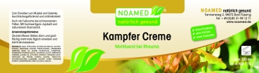 Kampfer Creme  200ml