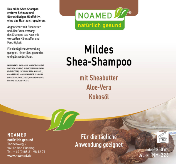 Mildes Shea - Shampoo  250ml