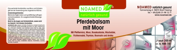 Pferdebalsam mit Moor  200ml