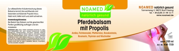 Pferdebalsam mit Propolis  200ml