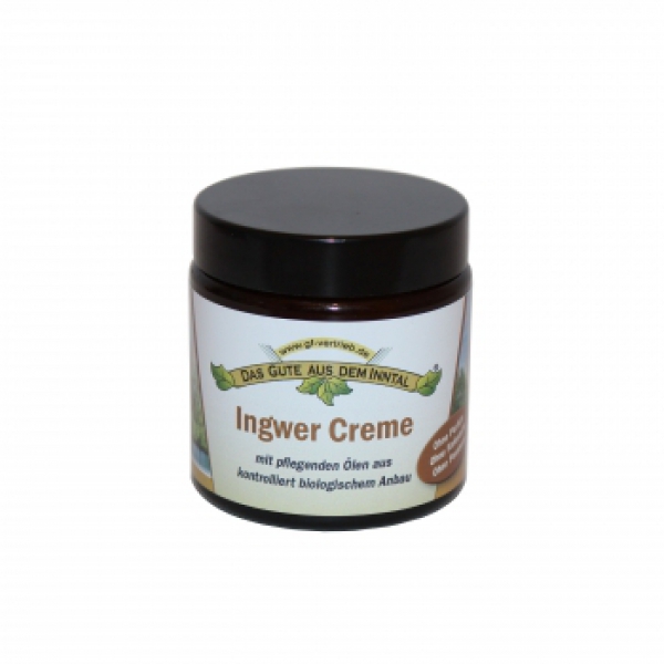 Ingwer Creme  110ml  im Glastiegel